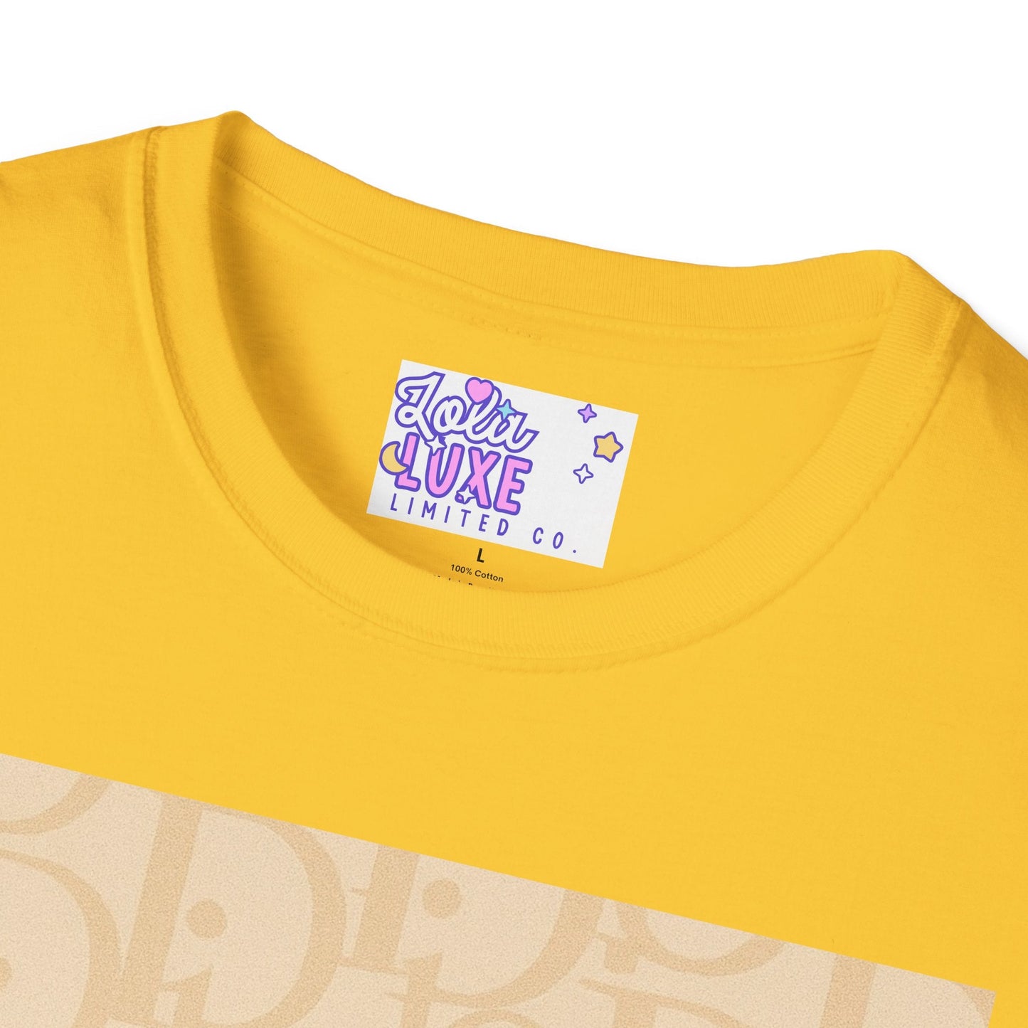 Spoiled, but Self-Made Unisex Softstyle Glam Tee