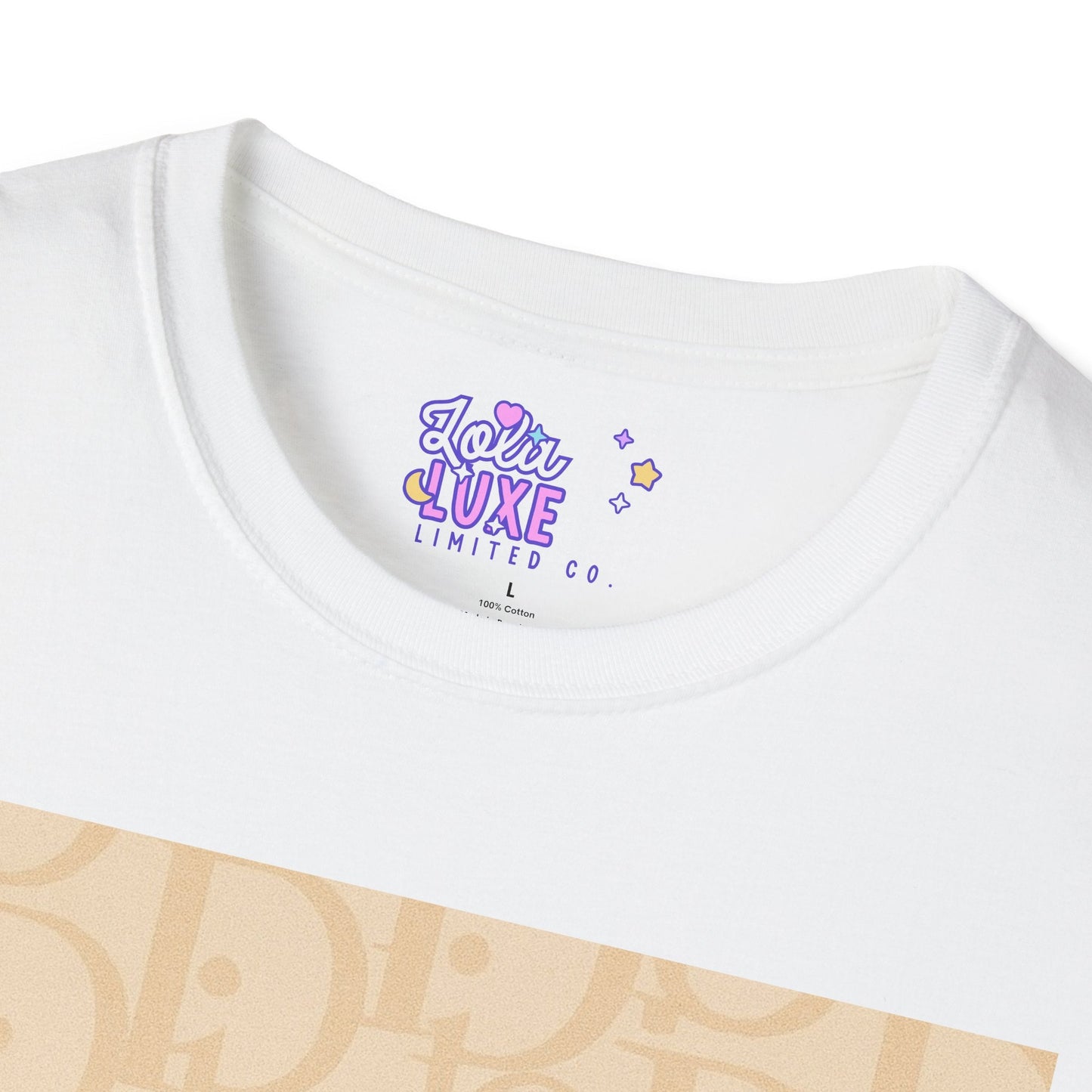 Spoiled, but Self-Made Unisex Softstyle Glam Tee