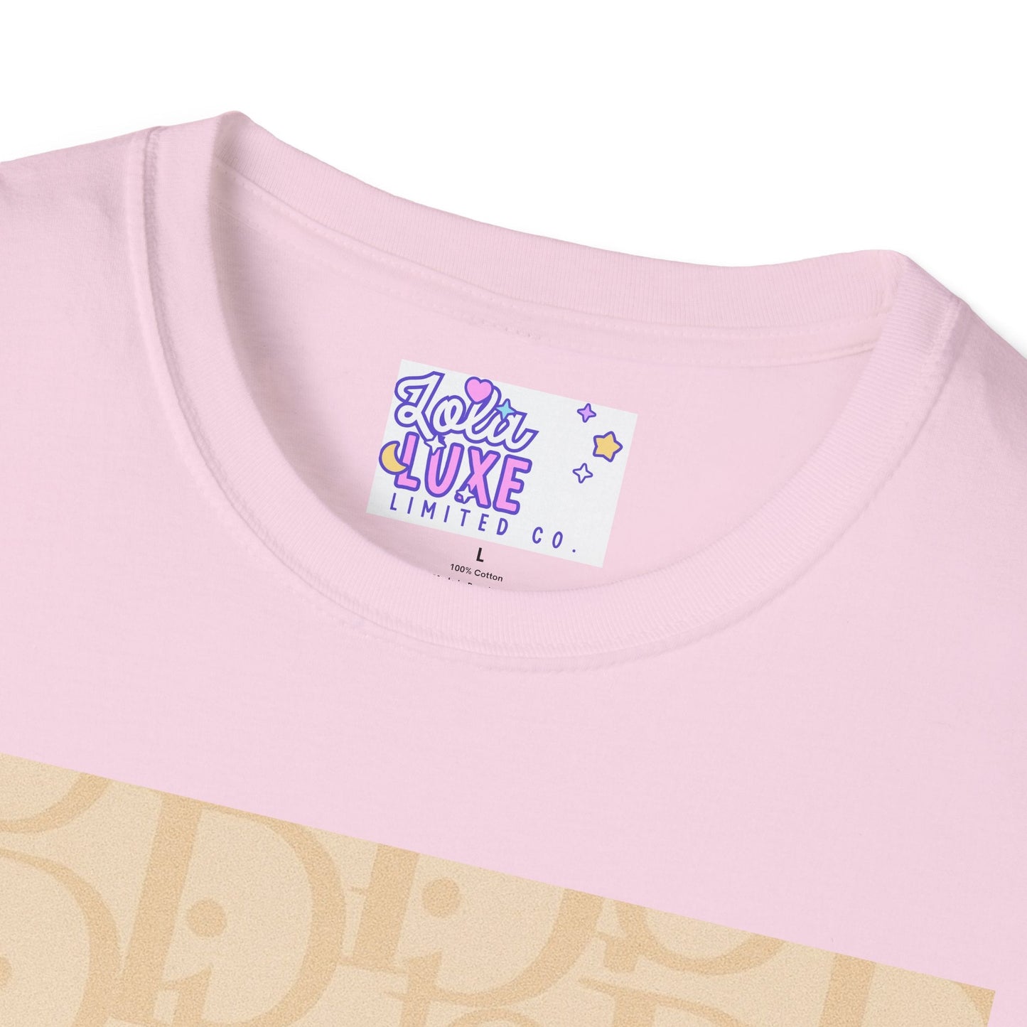 Spoiled, but Self-Made Unisex Softstyle Glam Tee