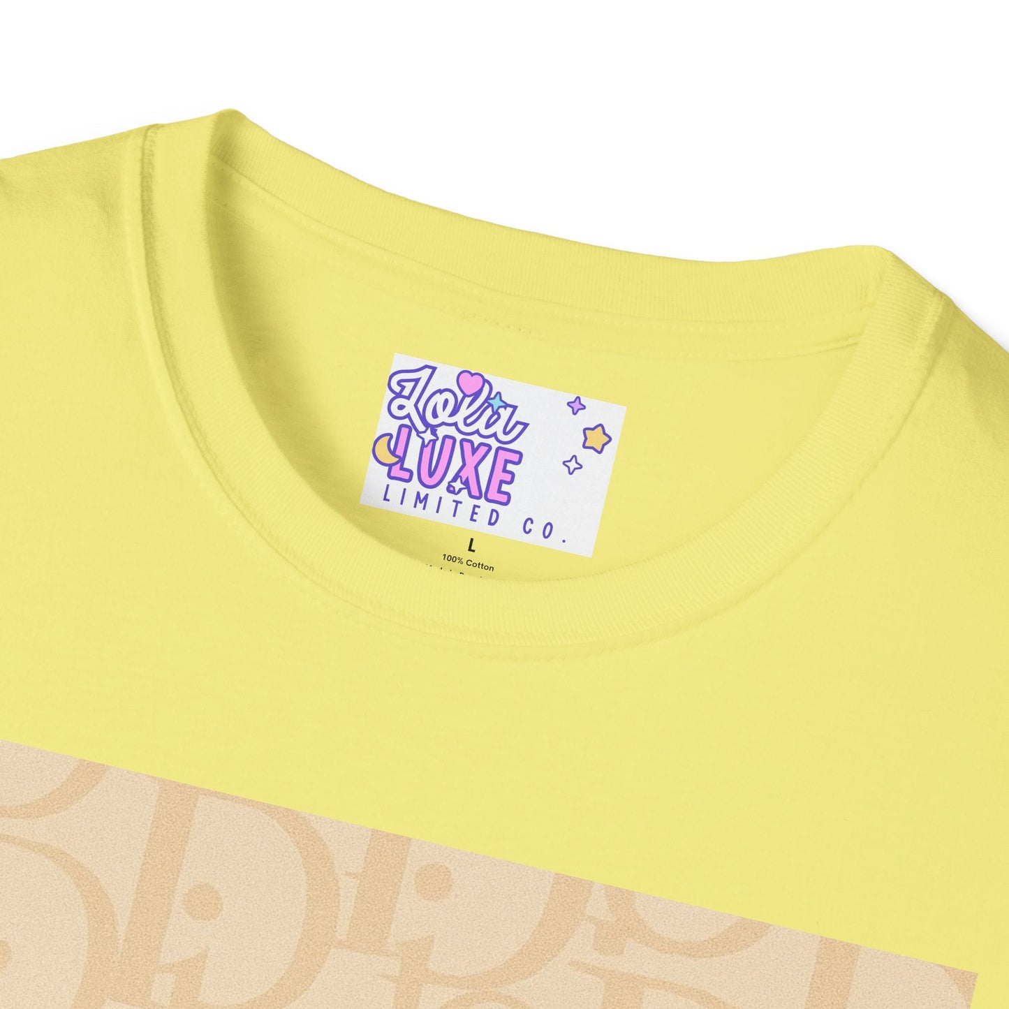 Spoiled, but Self-Made Unisex Softstyle Glam Tee