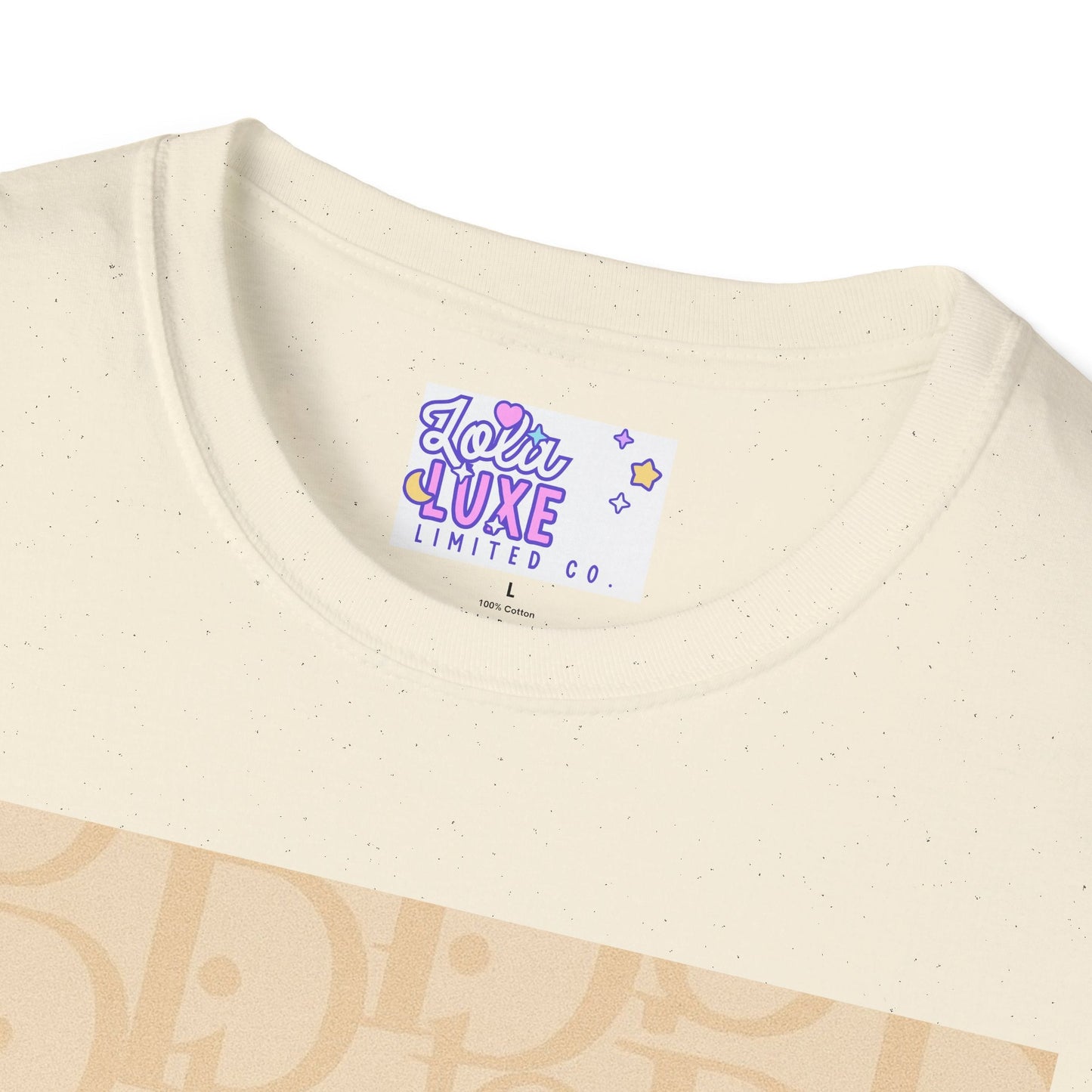 Spoiled, but Self-Made Unisex Softstyle Glam Tee