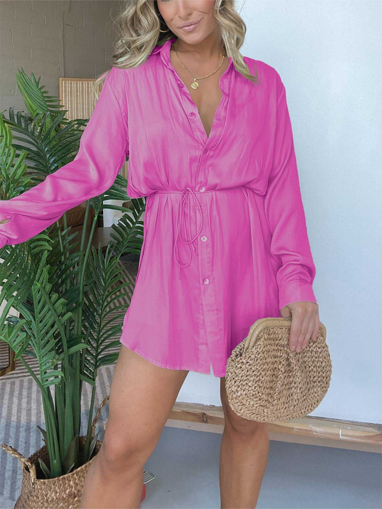Long Sleeve Jumpsuit Dress
