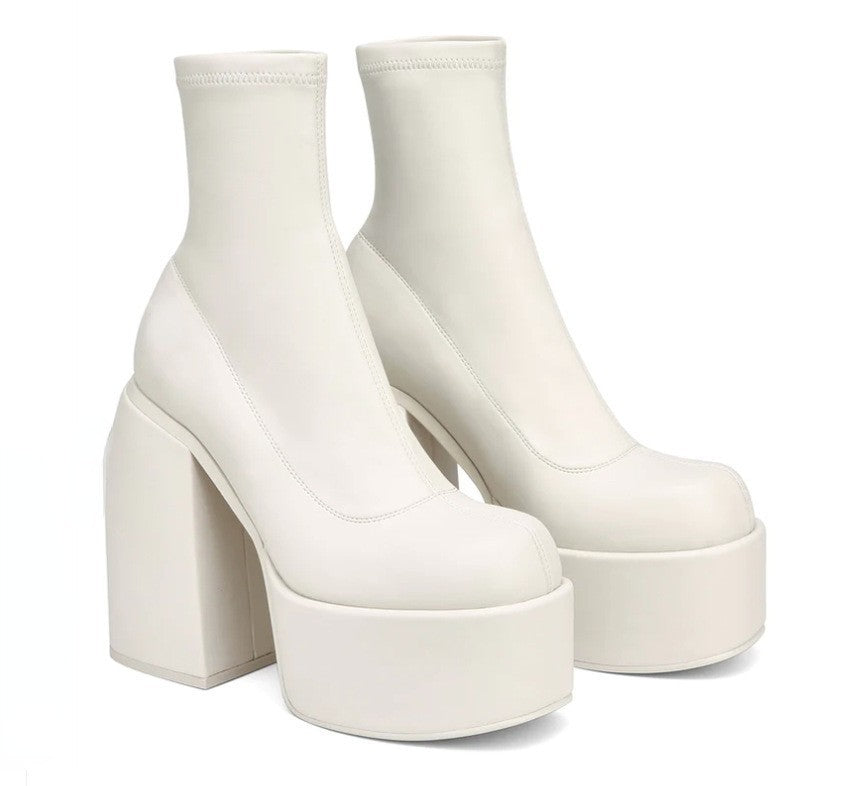 Stovepipe Platform Boots