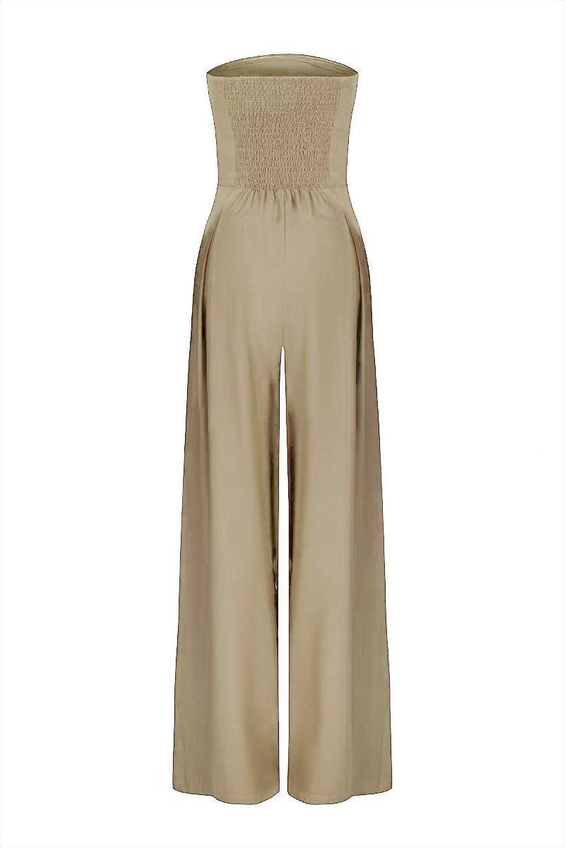 Tube-top Overalls