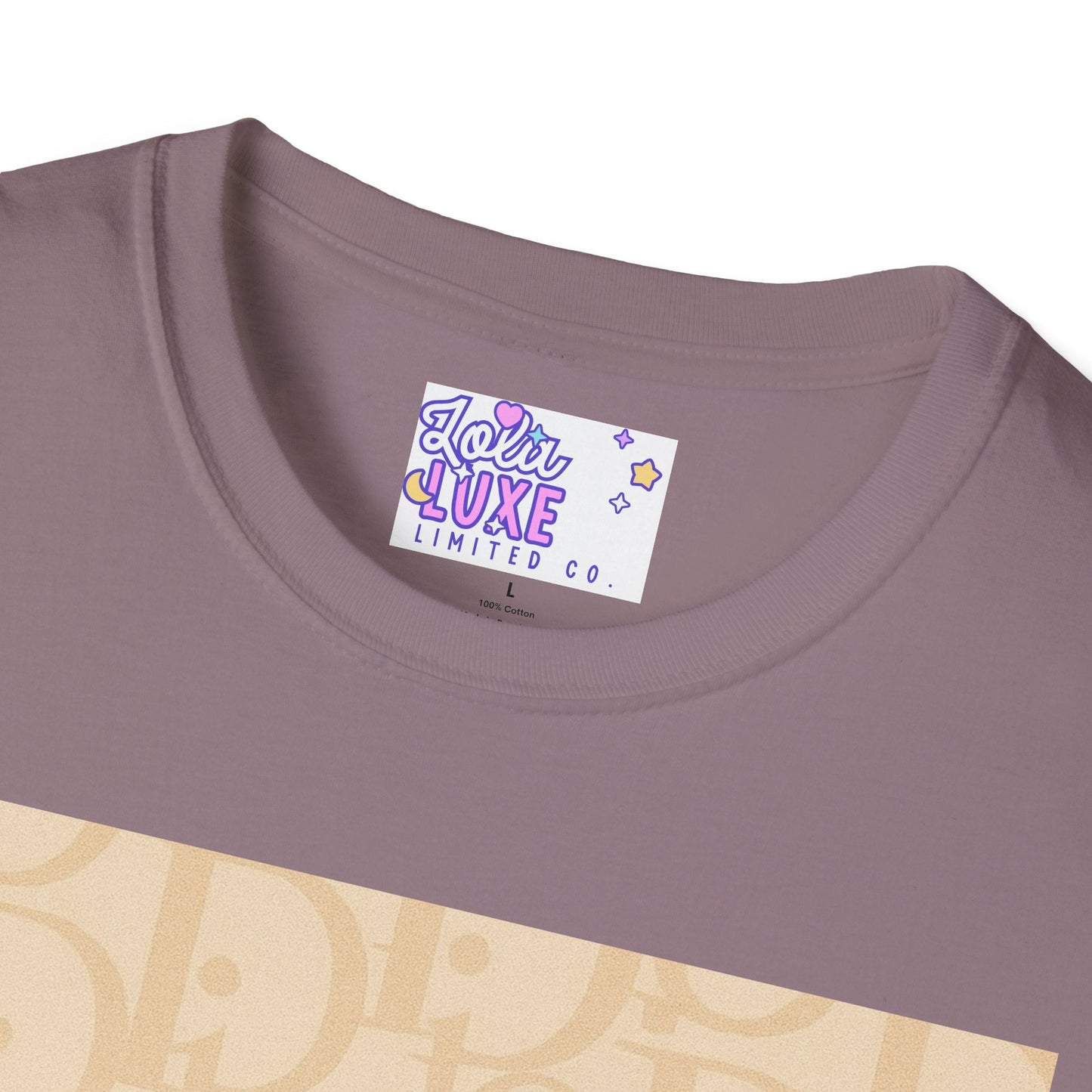 Spoiled, but Self-Made Unisex Softstyle Glam Tee