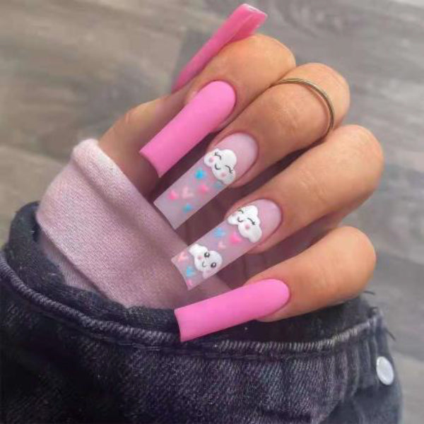 OEM Coffin Press on Nails