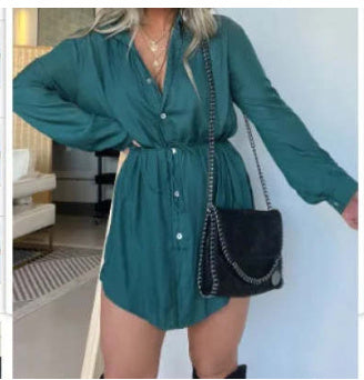 Long Sleeve Jumpsuit Dress