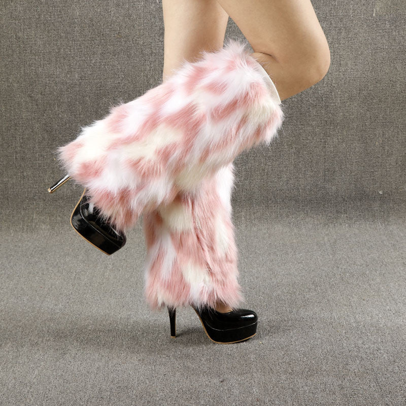 Fashionable Furry Boots Cover