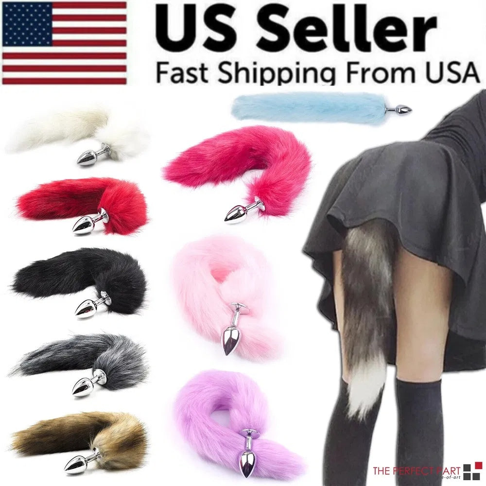 Faux Fox Tail Butt Plug