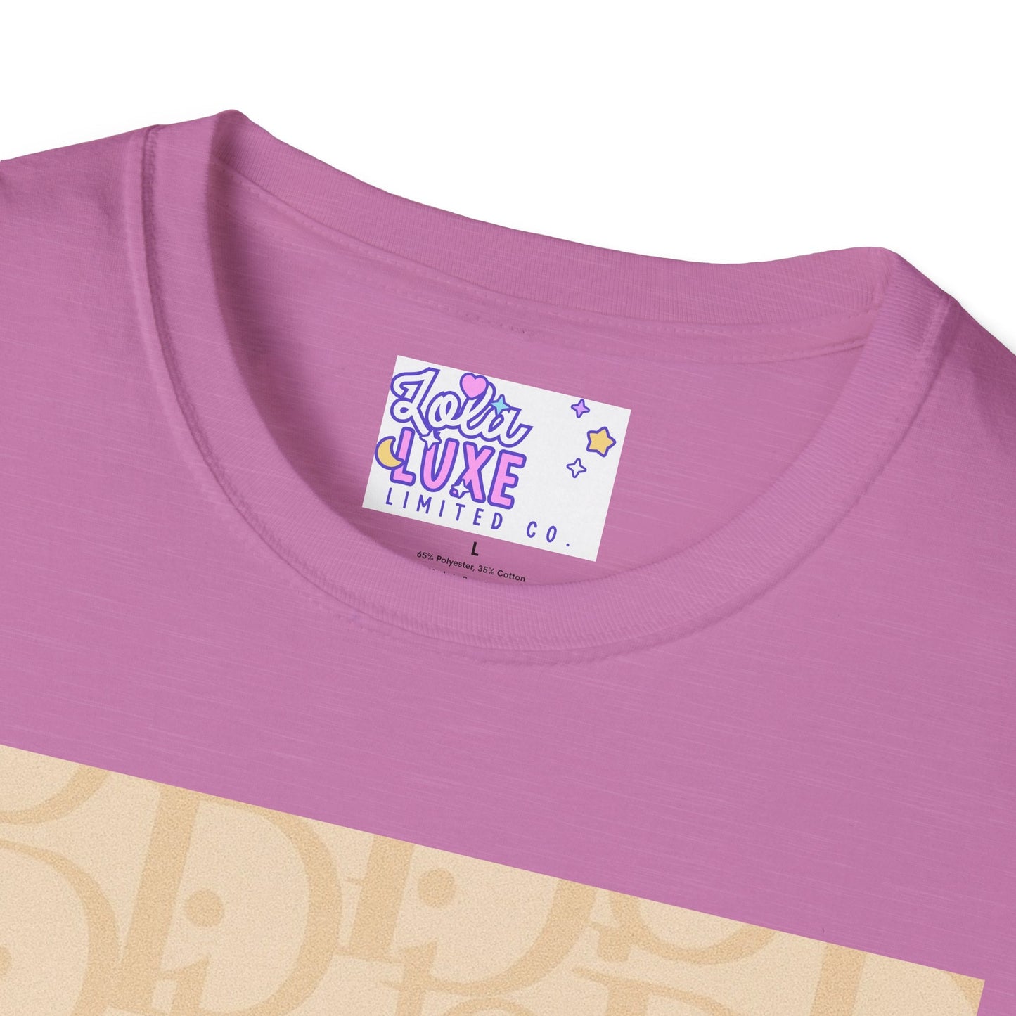 Spoiled, but Self-Made Unisex Softstyle Glam Tee