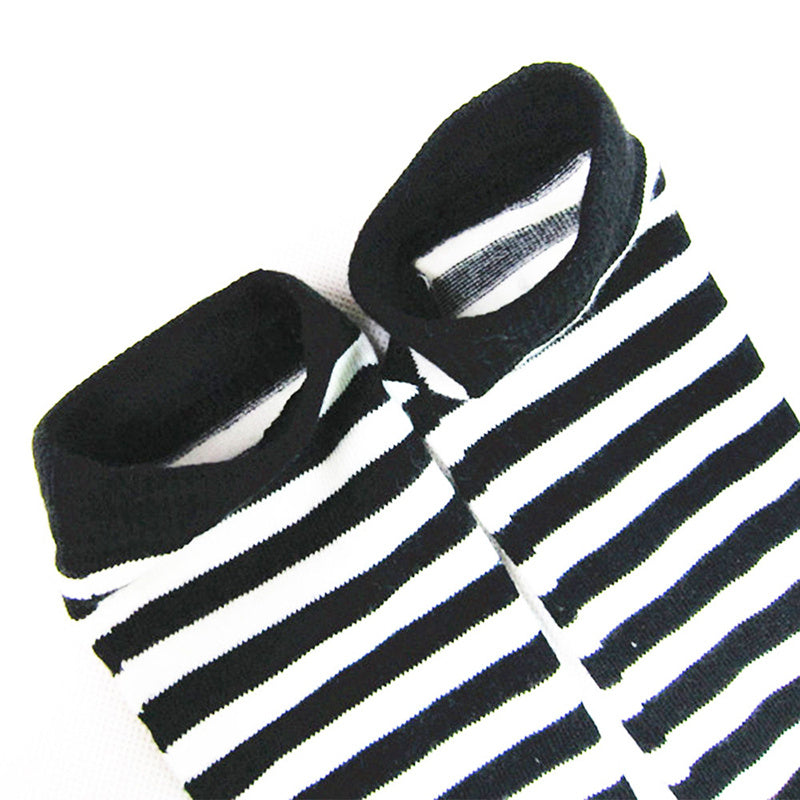 Striped High Socks