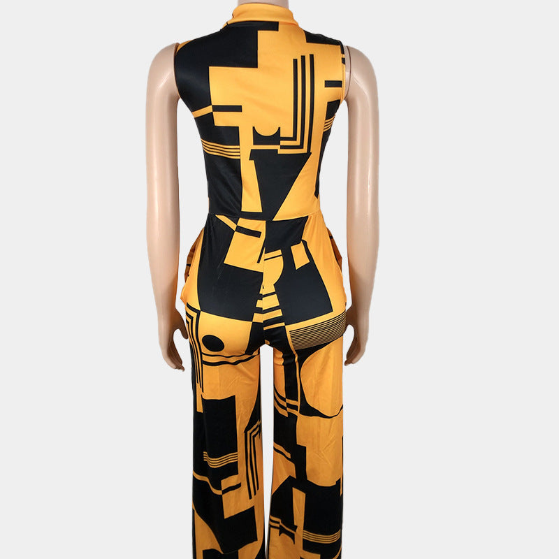 Autumn V-neck One-piece