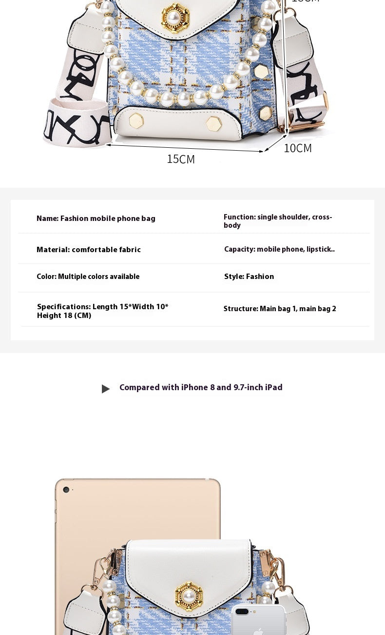 Princess Pearl Chain Bag