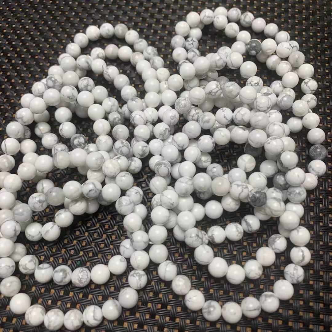 Natural White Turquoise Bracelet