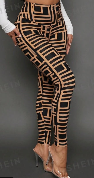 Geometric Print Leggings