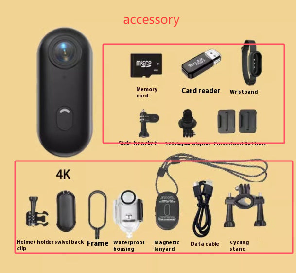 Sports 4K Professional Body Cam