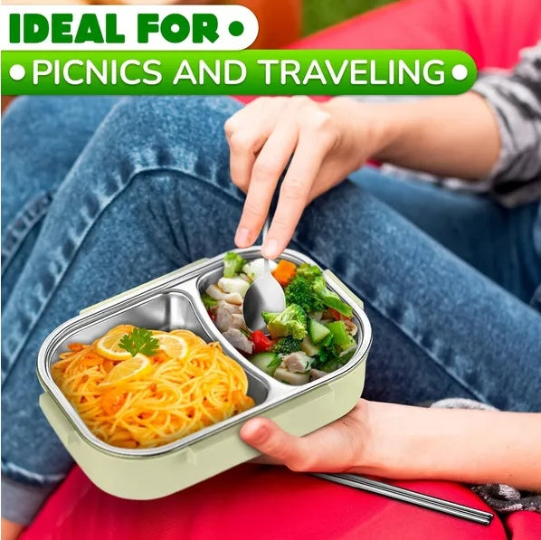 Benito Stainless Steel Lunch Box 48.5 Oz