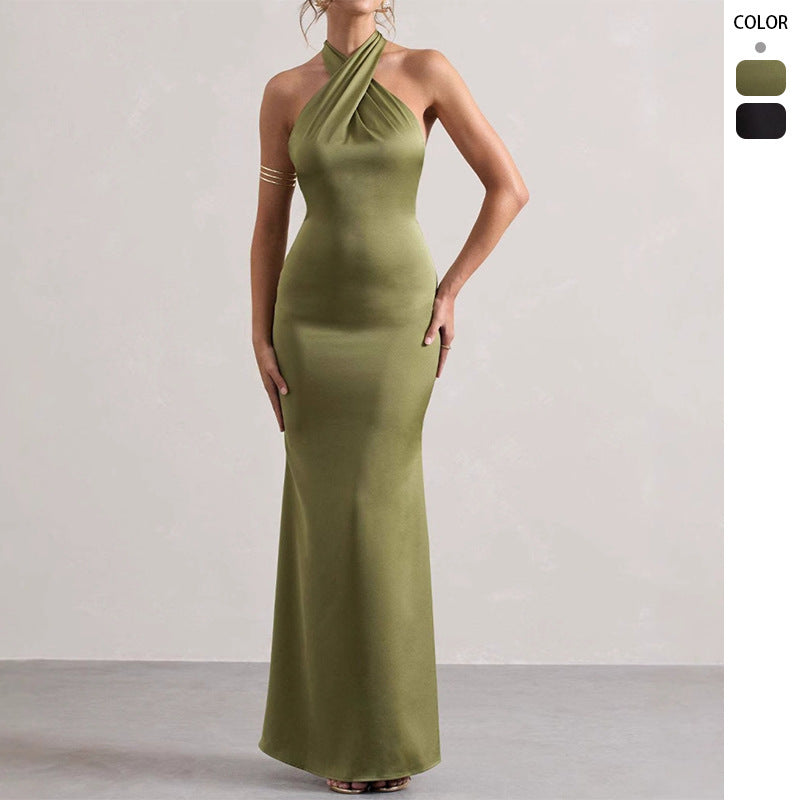 Halter Slim Fit Dress