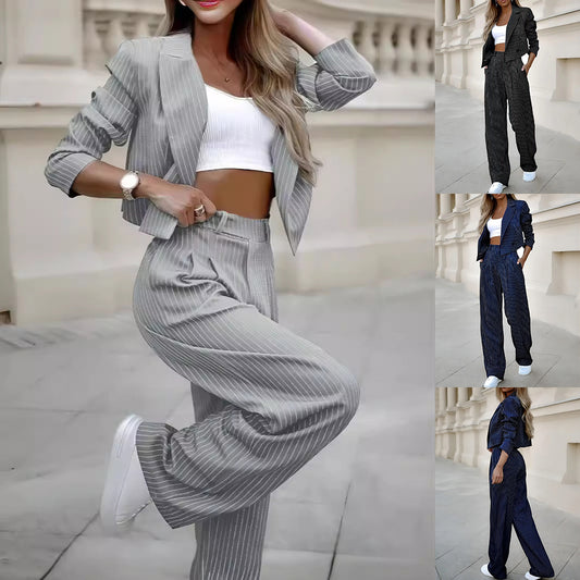Cropped Top & Straight Pants