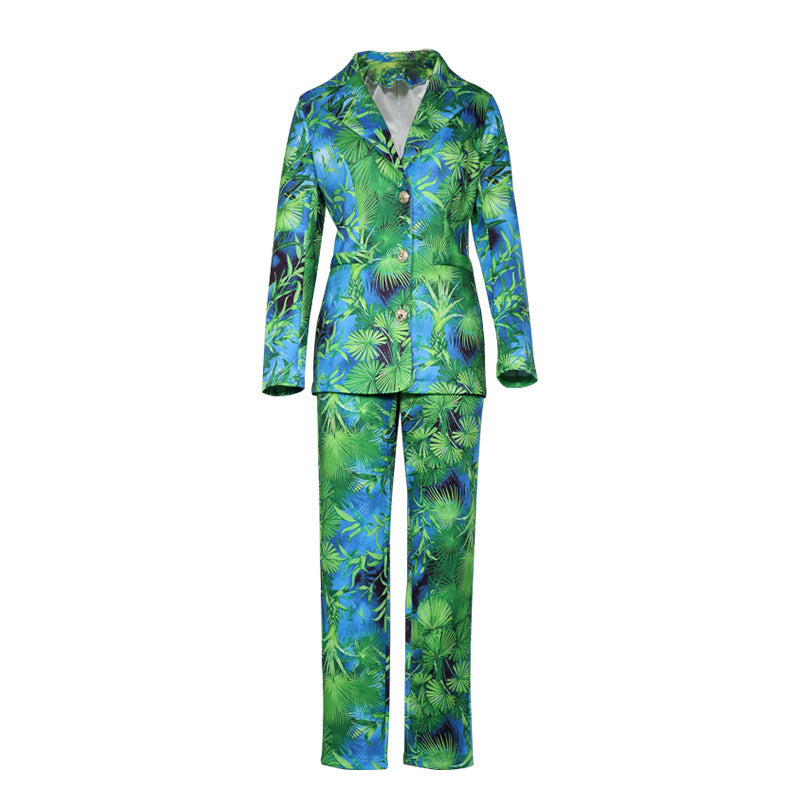Temperament Pants Suit