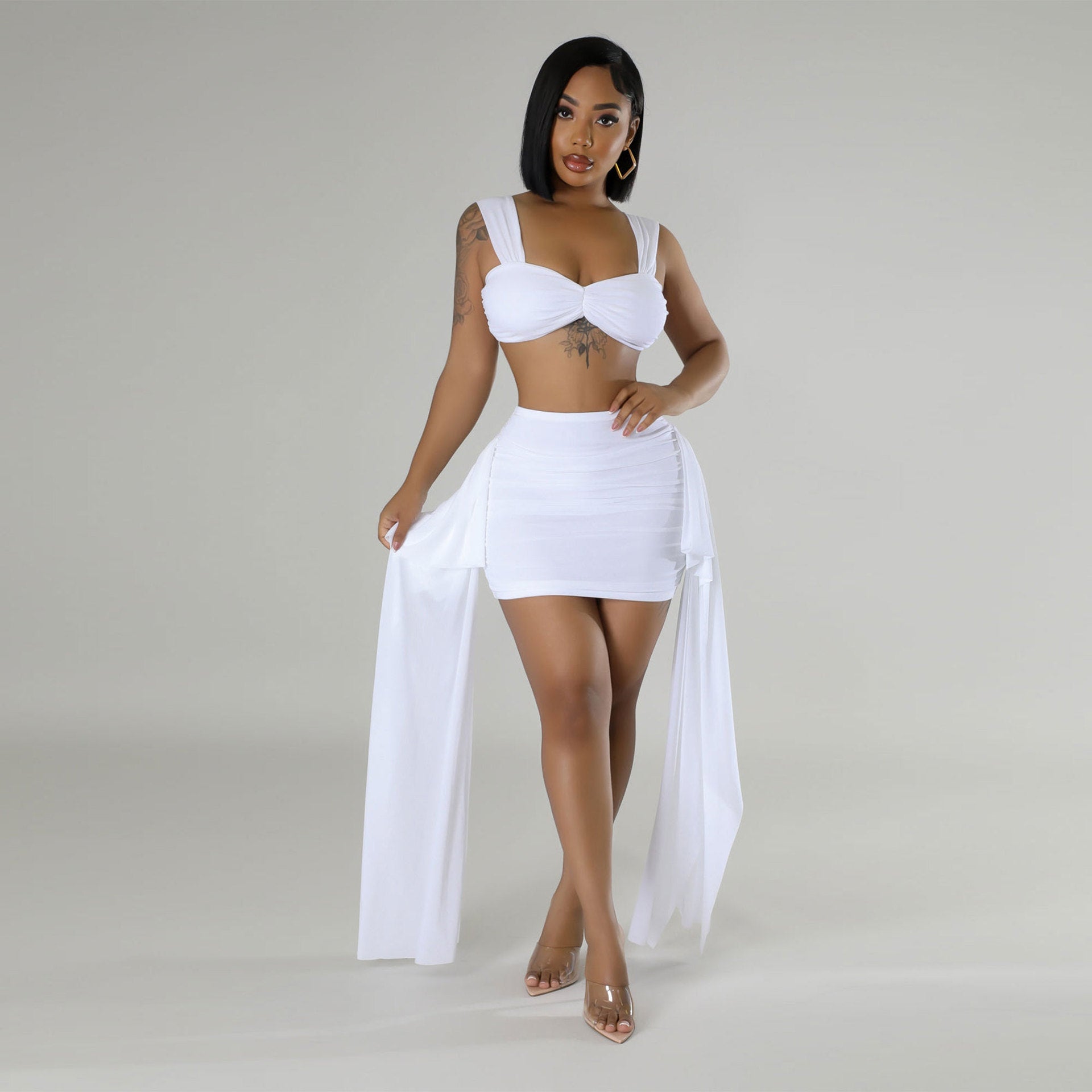 Lotus Leaf Skirt Set