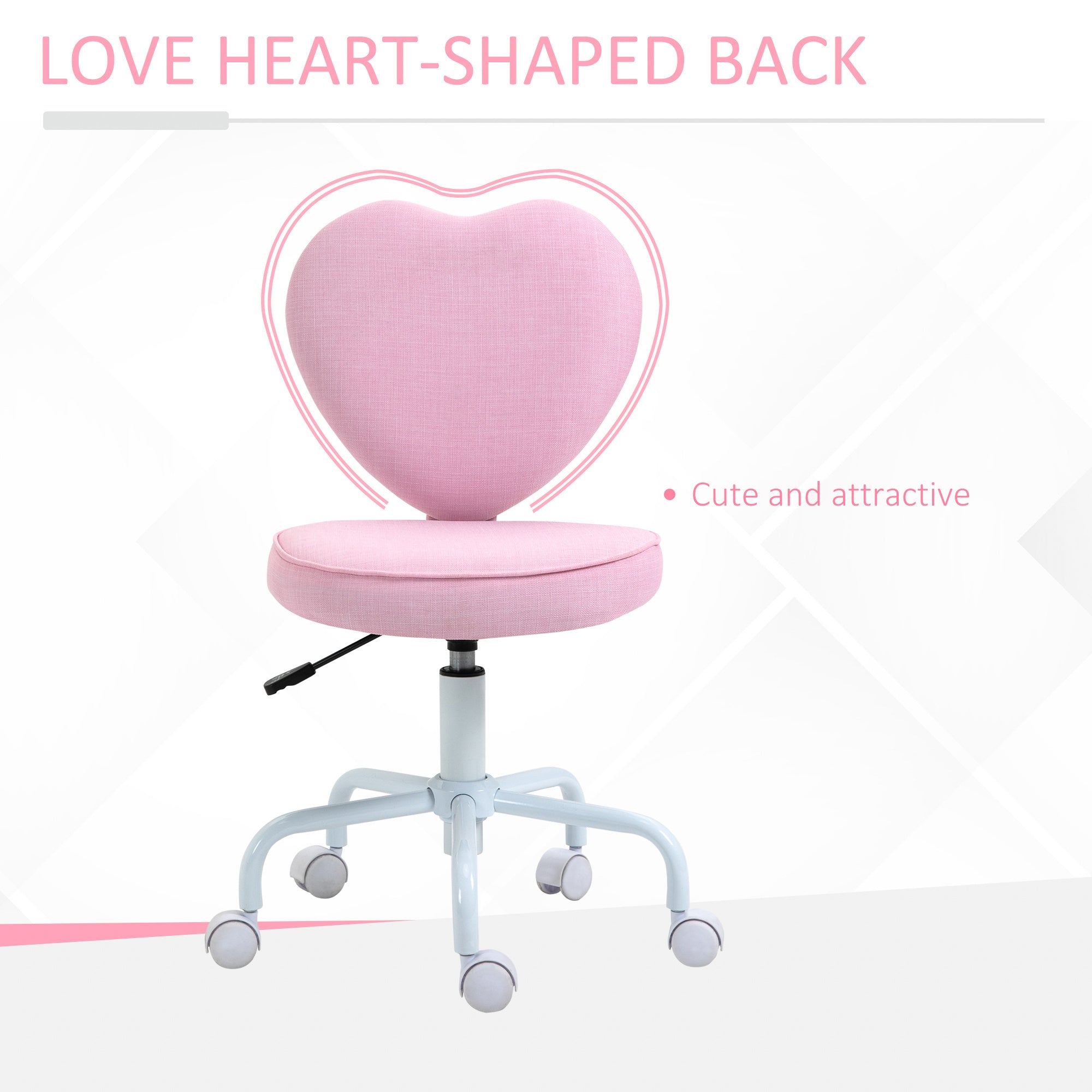 Love Shape Swivel Chair