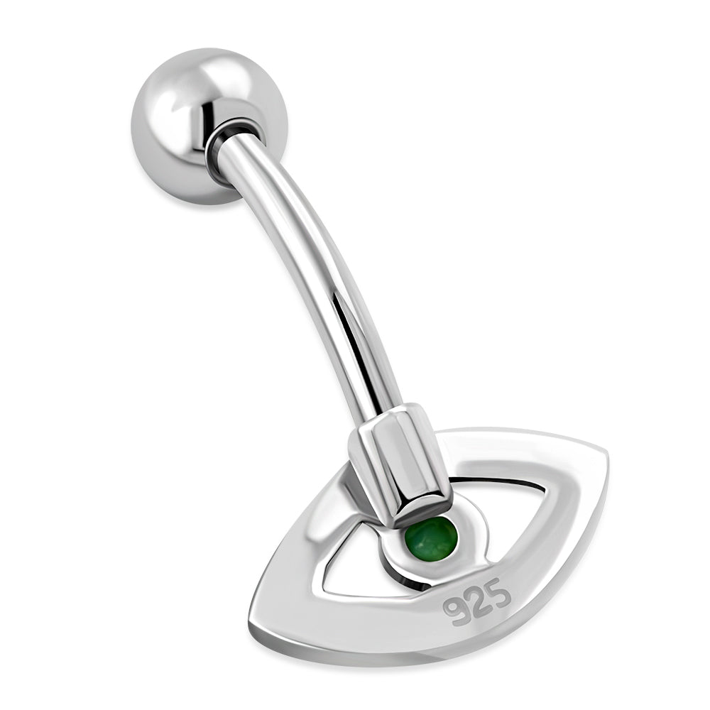 Evil Eye Navel Ring