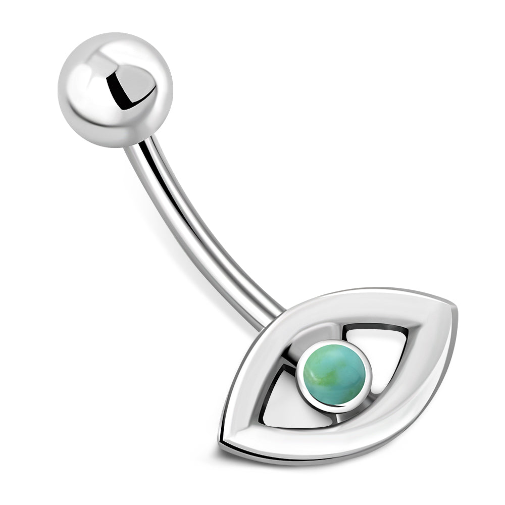 Evil Eye Navel Ring