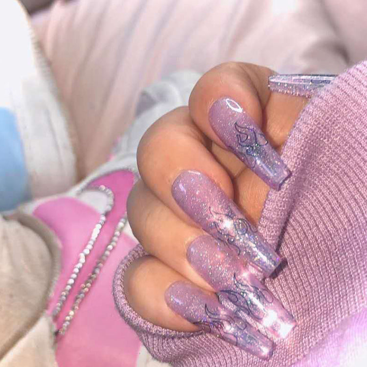 OEM Coffin Press on Nails