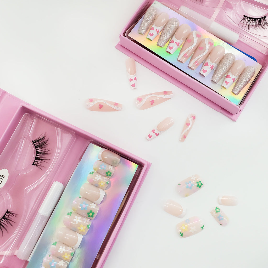 OEM Coffin Press on Nails