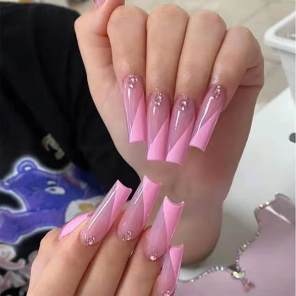 OEM Coffin Press on Nails