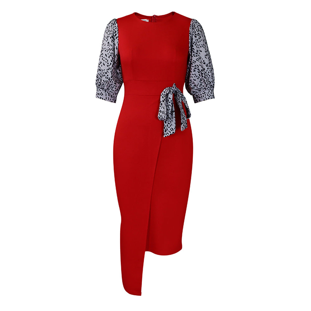 Temperament Slit  Hip Dress
