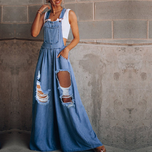 Denim Suspenders