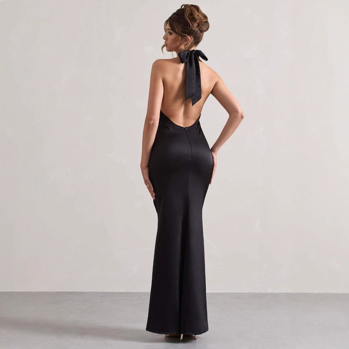 Halter Slim Fit Dress