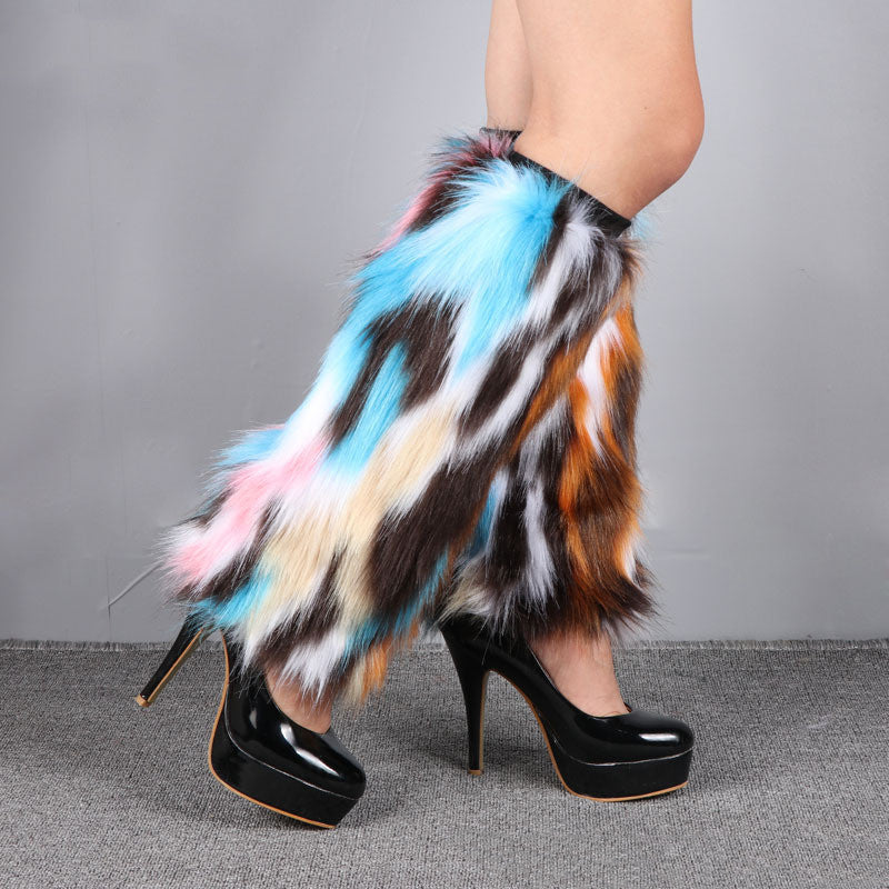 Fashionable Furry Boots Cover