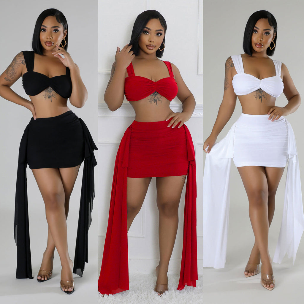 Lotus Leaf Skirt Set