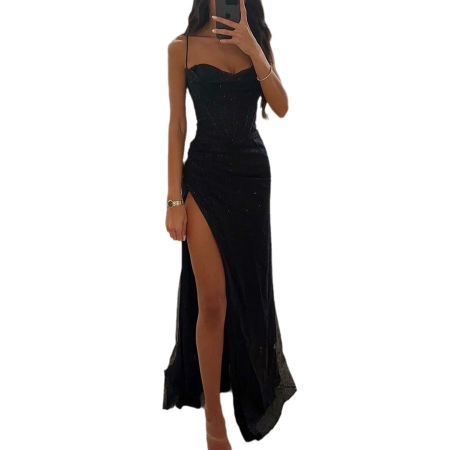 Evening V-neck Long Dress