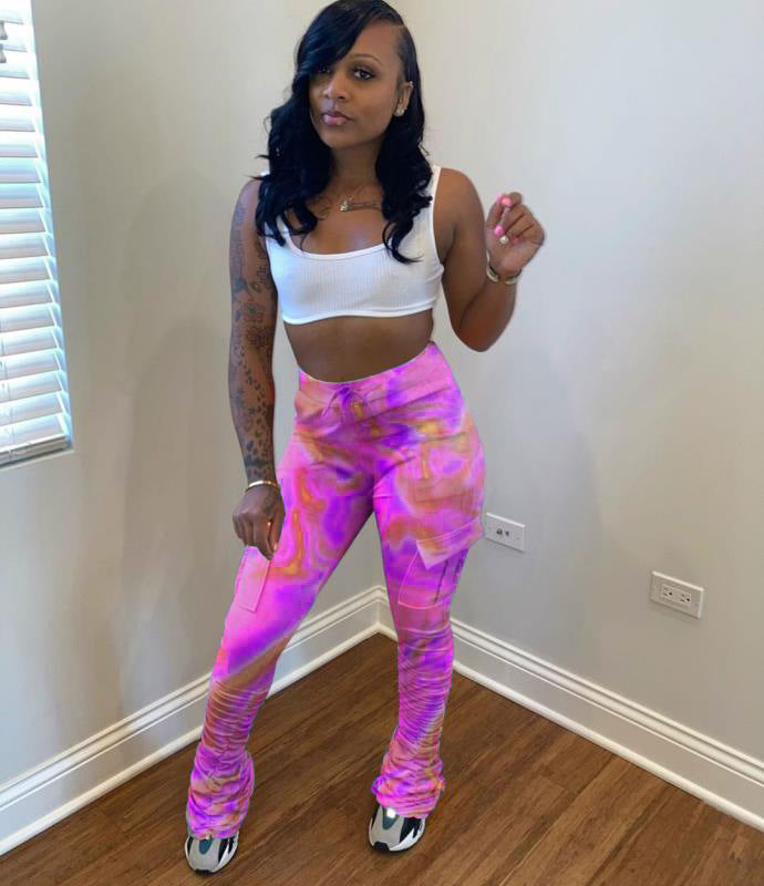 Micro-Flare Track Pants