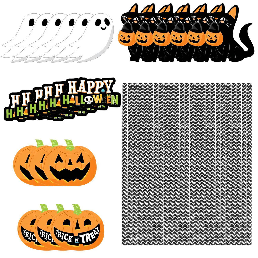 Set Of 25Pcs Halloween Party Decorations