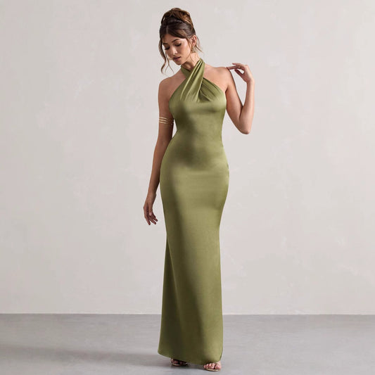 Halter Slim Fit Dress