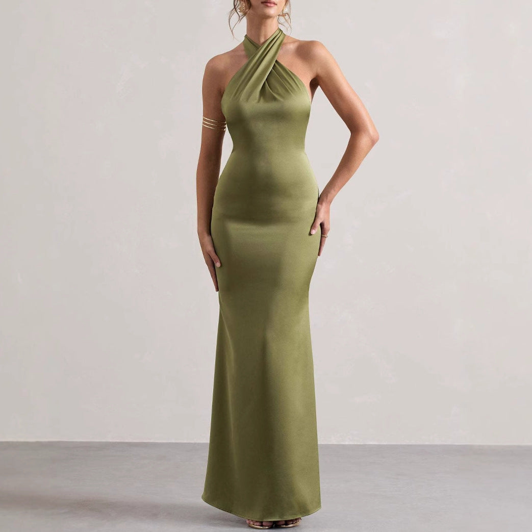 Halter Slim Fit Dress